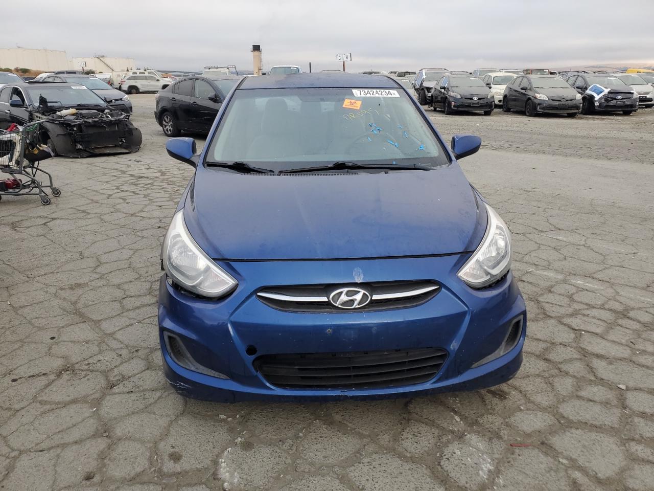 VIN KMHCT4AE0FU856126 2015 HYUNDAI ACCENT no.5