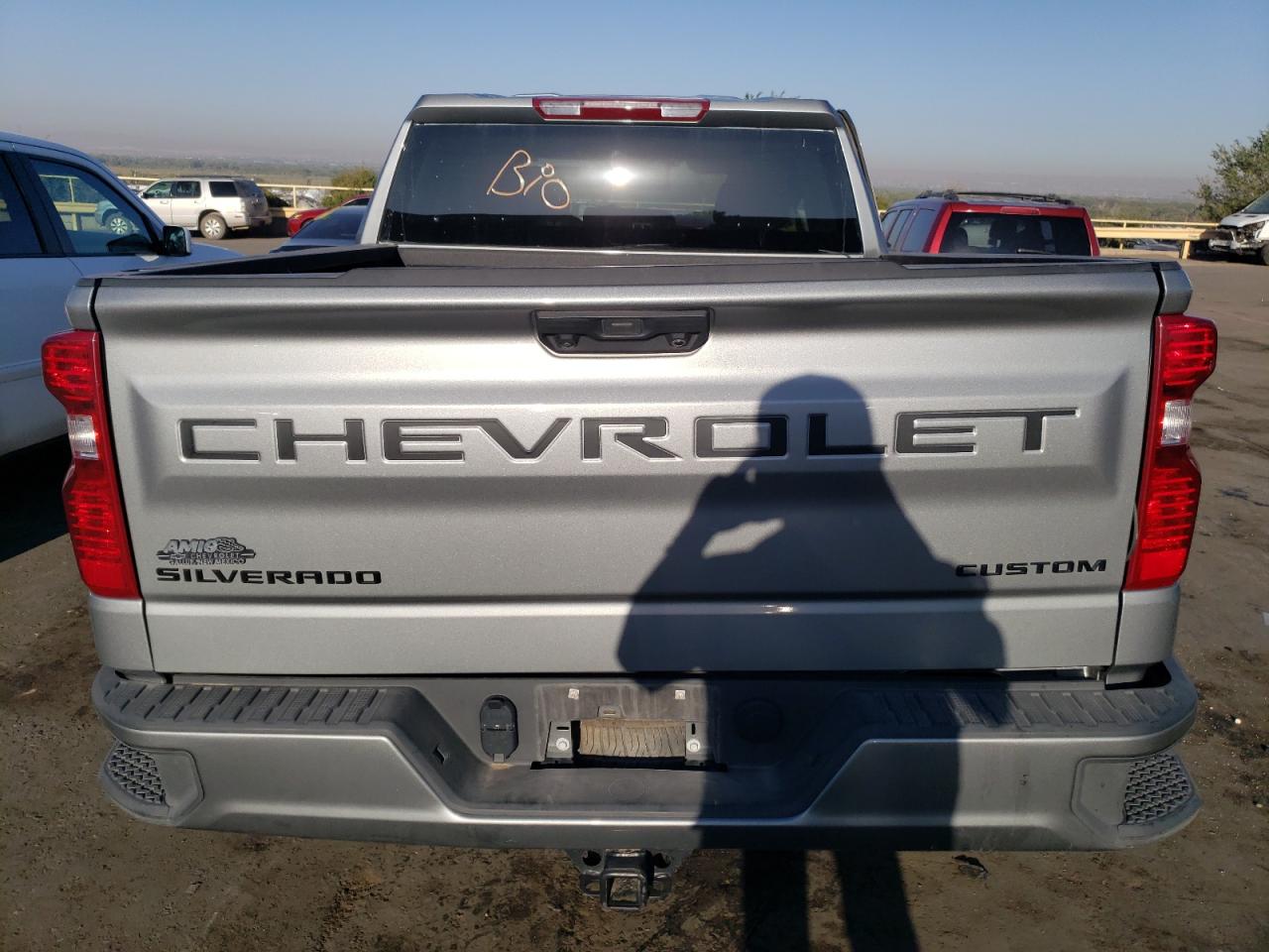 2024 Chevrolet Silverado K1500 Custom VIN: 1GCPDBEKXRZ128814 Lot: 73318304