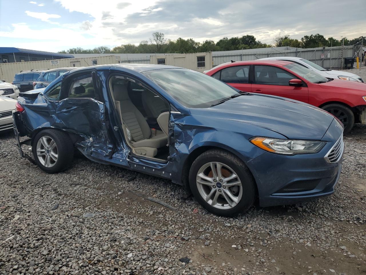 2018 Ford Fusion Se VIN: 3FA6P0HD2JR252692 Lot: 71474604