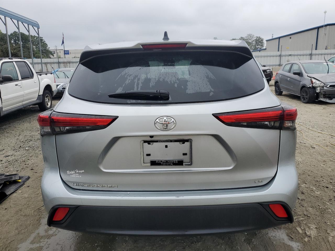 2022 Toyota Highlander L VIN: 5TDZZRAH4NS116375 Lot: 72371044