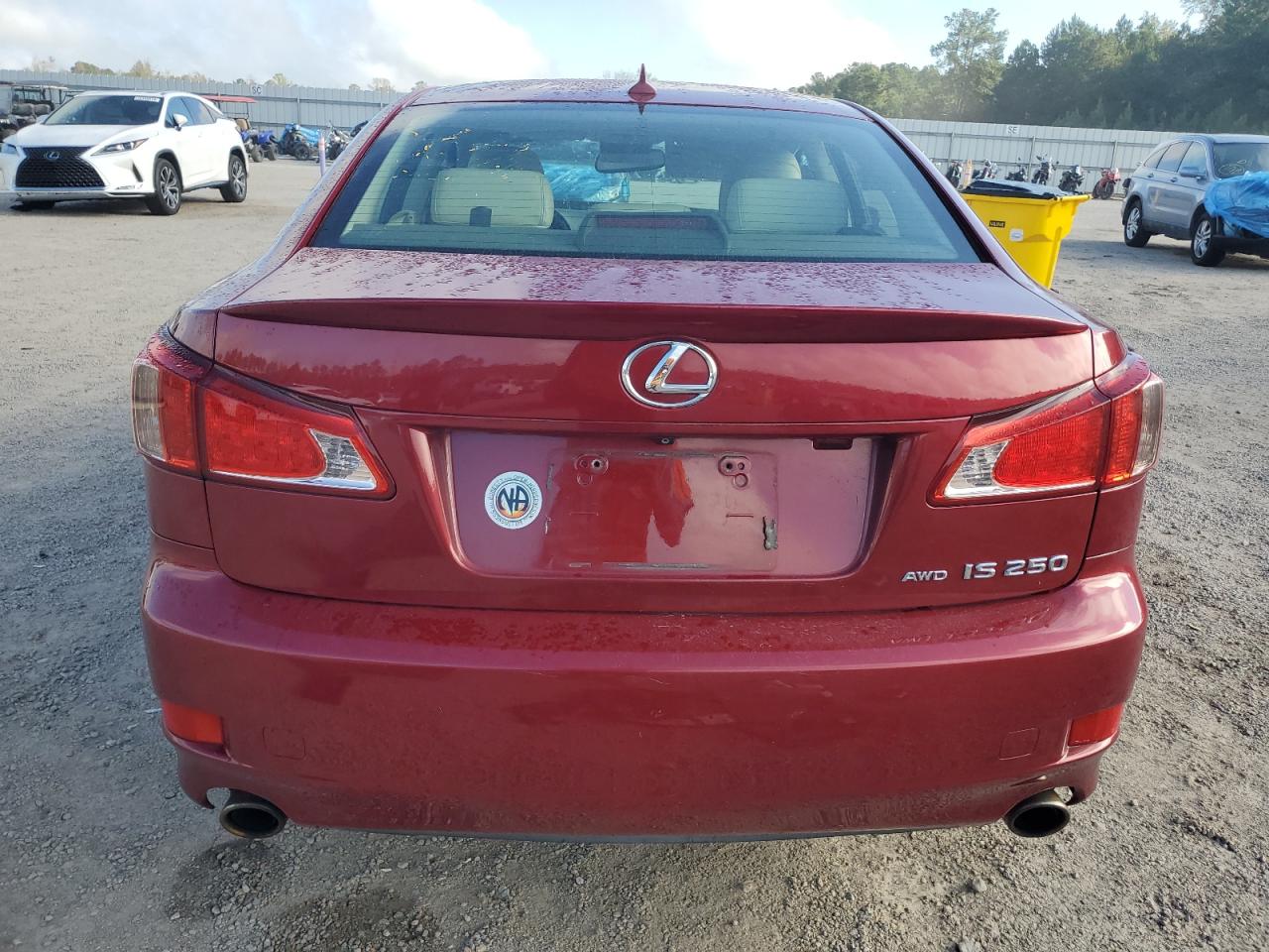 2011 Lexus Is 250 VIN: JTHCF5C2XB2035026 Lot: 72292434