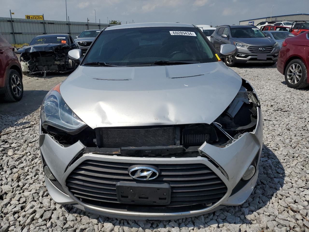 2013 Hyundai Veloster Turbo VIN: KMHTC6AE9DU171051 Lot: 69289434