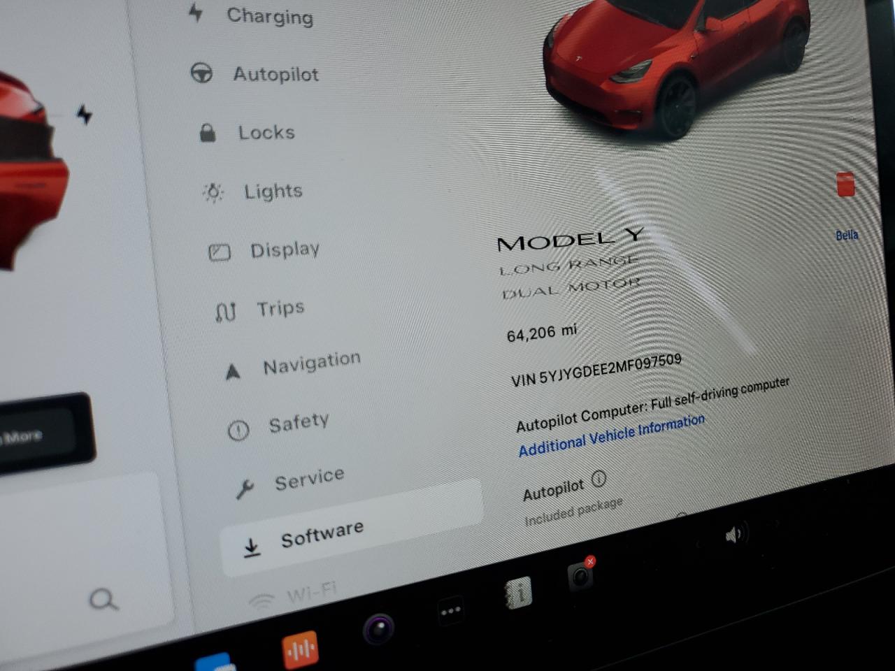 5YJYGDEE2MF097509 2021 Tesla Model Y