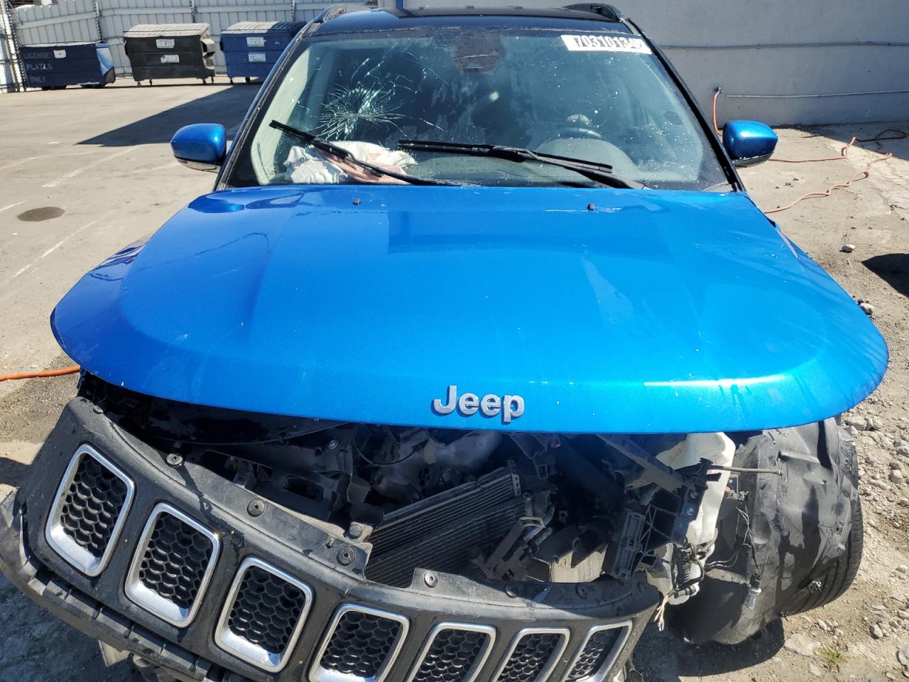 2021 Jeep Compass Limited VIN: 3C4NJDCB4MT579736 Lot: 70310134