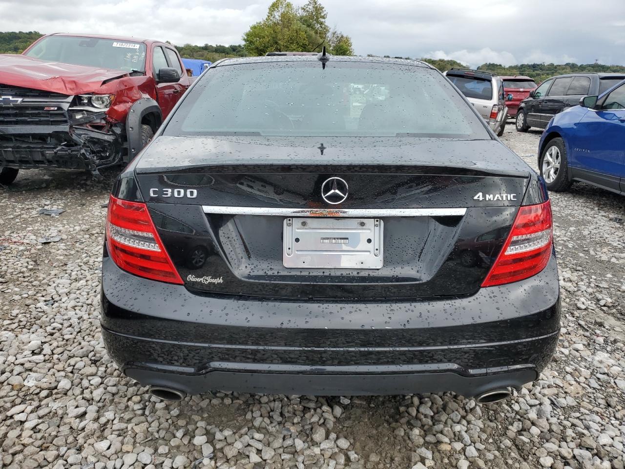 2014 Mercedes-Benz C 300 4Matic VIN: WDDGF8AB6ER315213 Lot: 71954334