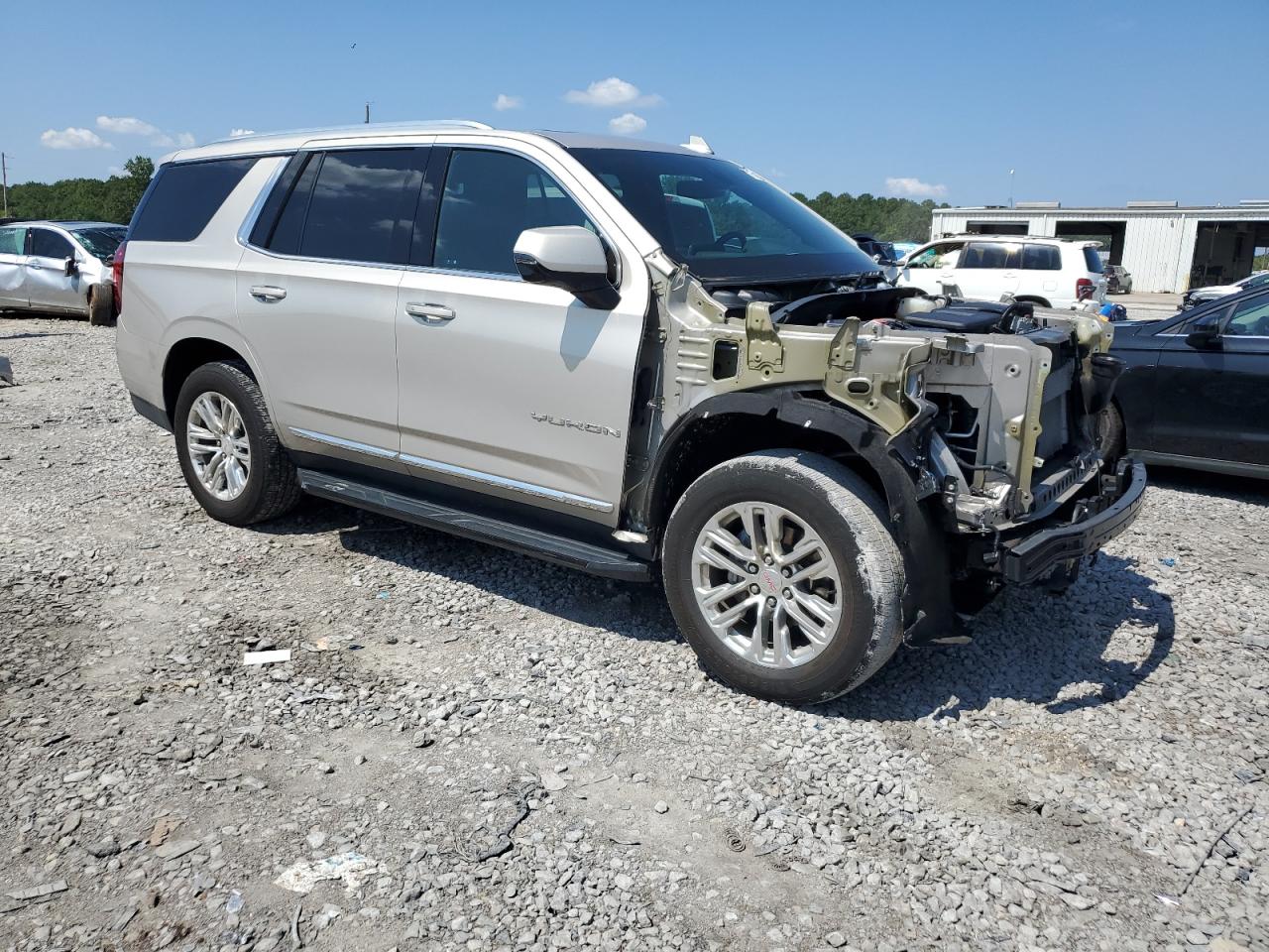 2022 GMC Yukon Slt VIN: 1GKS1BKD9NR204711 Lot: 71676034