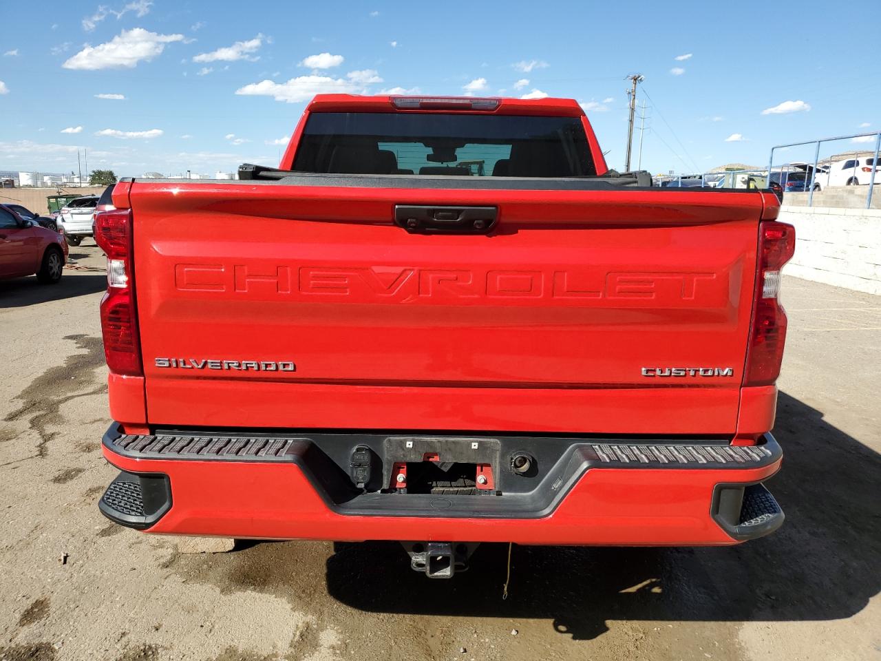 2022 Chevrolet Silverado K1500 Custom VIN: 1GCPDBEK3NZ583093 Lot: 70855034