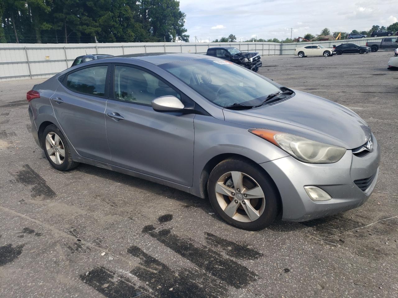 KMHDH4AEXCU356816 2012 Hyundai Elantra Gls