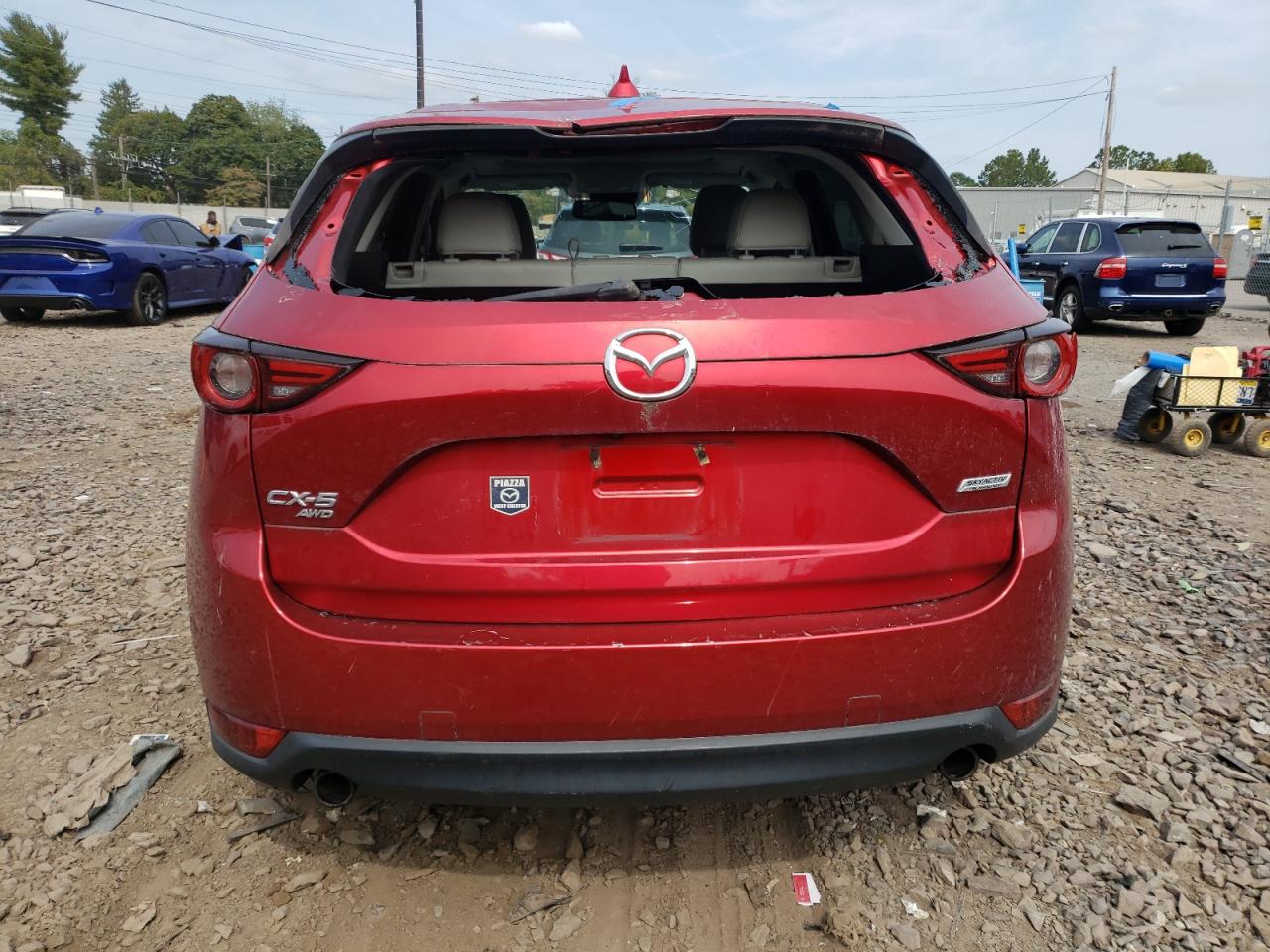 2017 Mazda Cx-5 Grand Touring VIN: JM3KFBDL4H0178035 Lot: 71893794