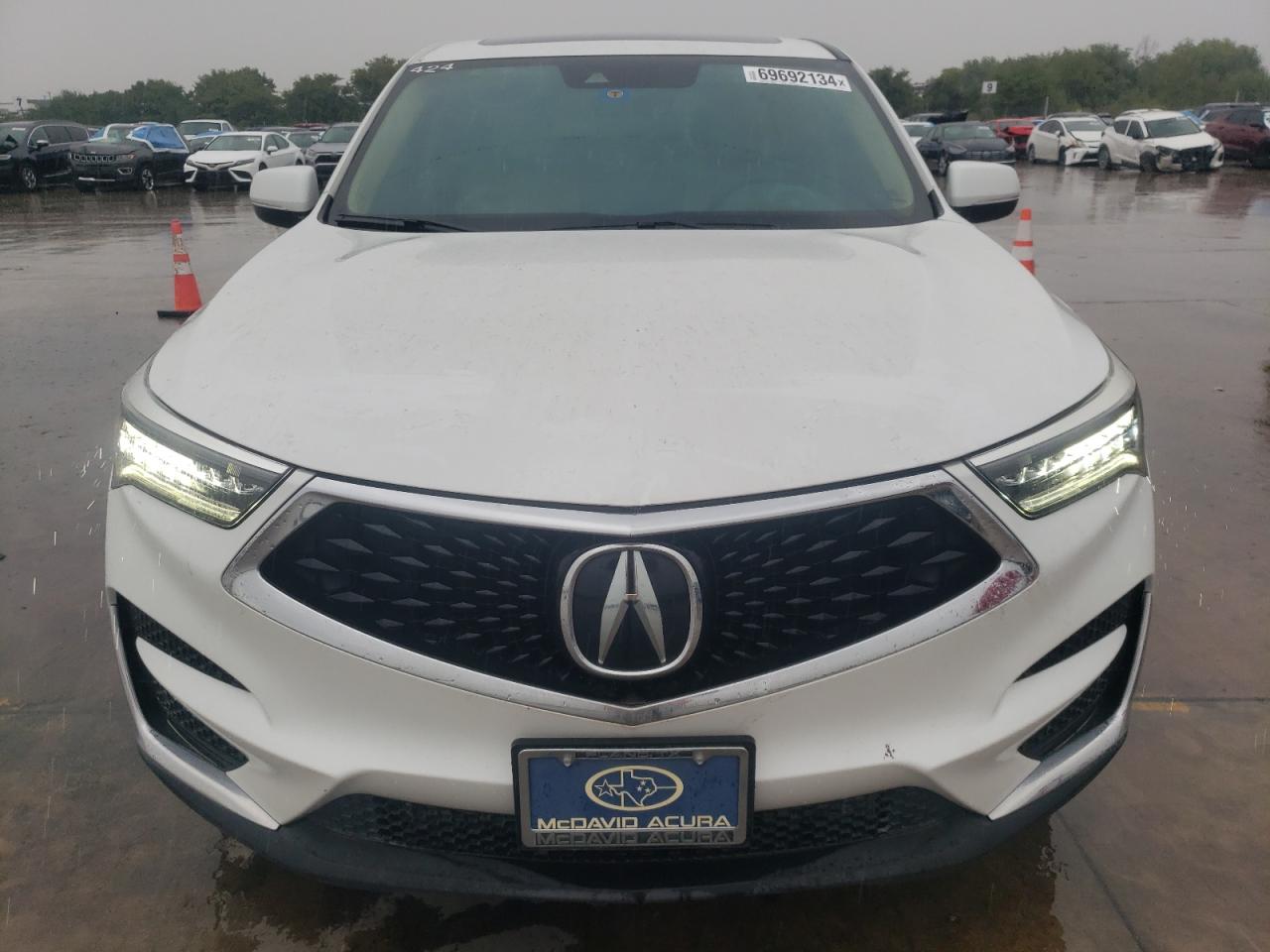 2021 Acura Rdx Technology VIN: 5J8TC1H56ML010130 Lot: 69692134