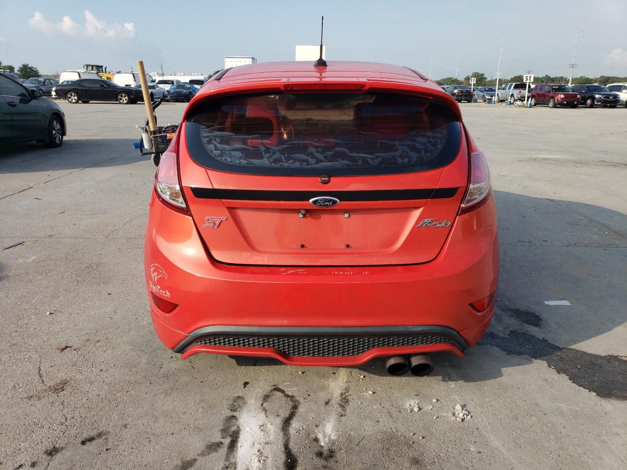 2014 Ford Fiesta St VIN: 3FADP4GX9EM119196 Lot: 72060944