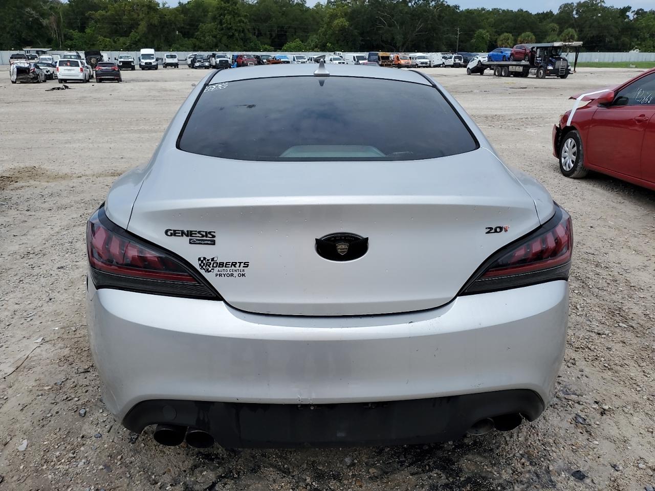 2011 Hyundai Genesis Coupe 2.0T VIN: KMHHT6KD8BU046776 Lot: 71297094