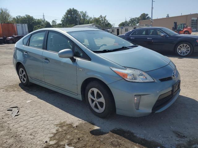  TOYOTA PRIUS 2013 Темно-бирюзовый