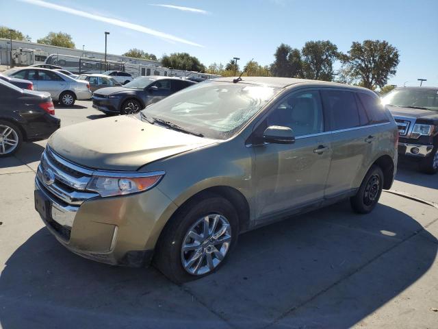 2013 Ford Edge Limited للبيع في Sacramento، CA - Rear End