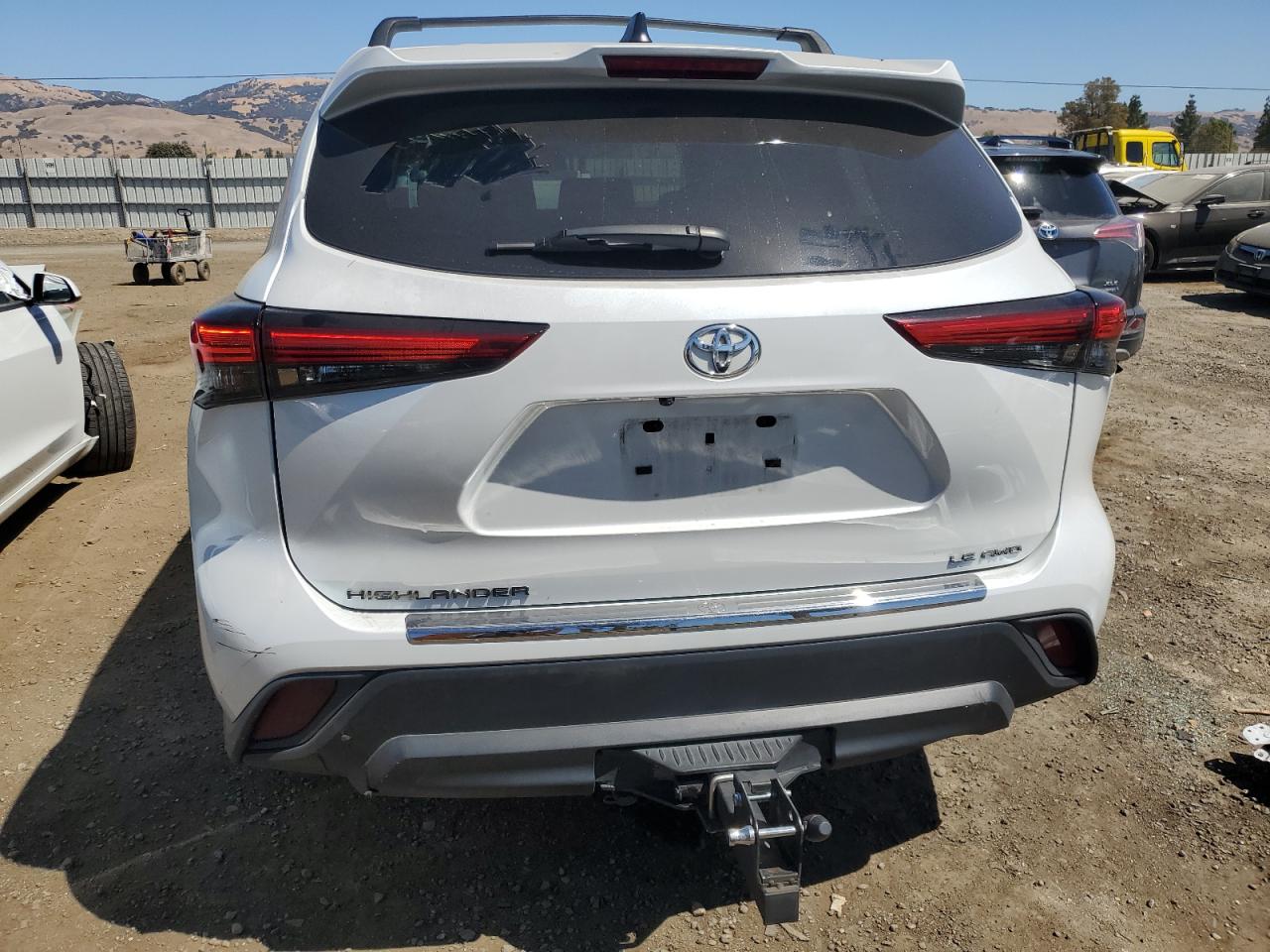 2022 Toyota Highlander L VIN: 5TDBZRBH2NS205782 Lot: 70866584