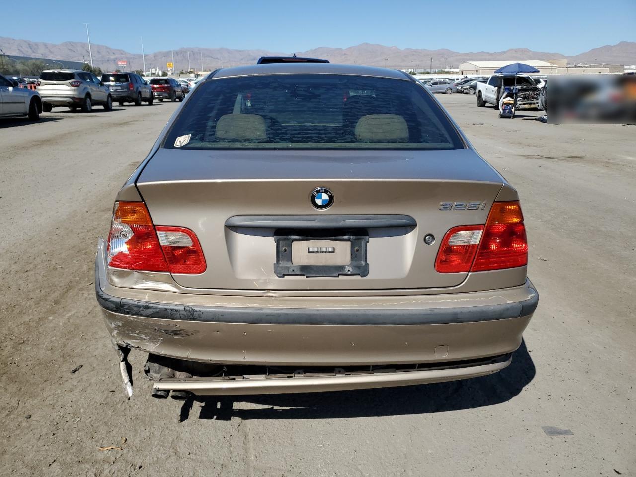 2001 BMW 325 I VIN: WBAAN37481ND45779 Lot: 73063504