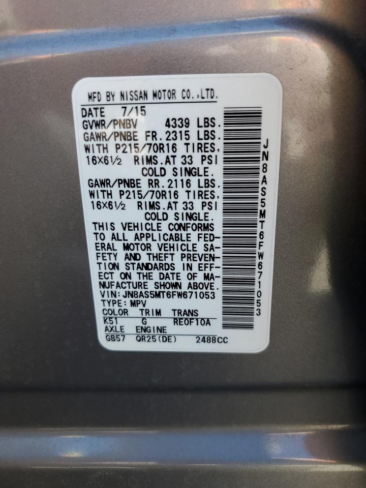 2015 Nissan Rogue - Image 15
