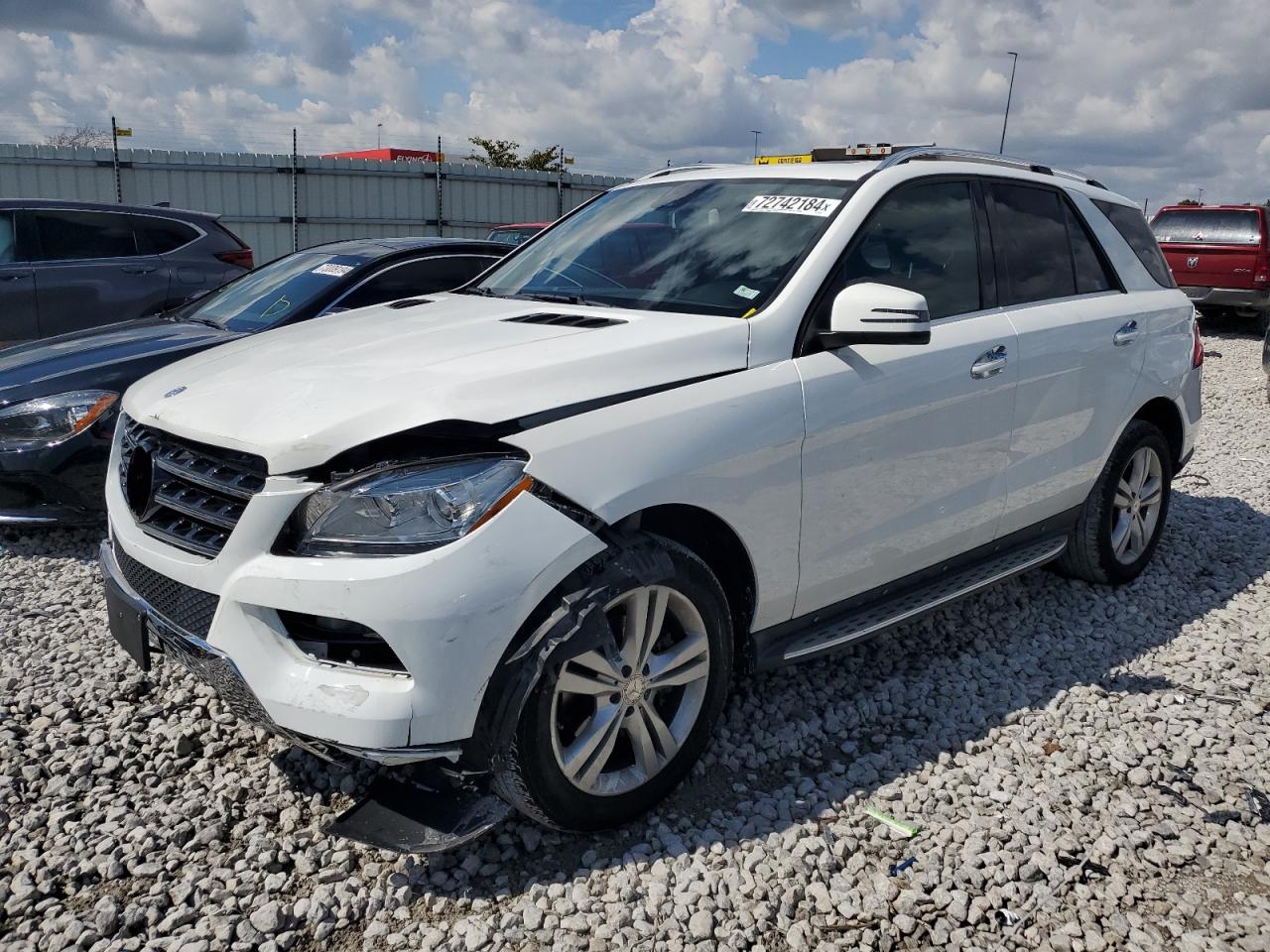 4JGDA5HB6FA537651 2015 Mercedes-Benz Ml 350 4Matic