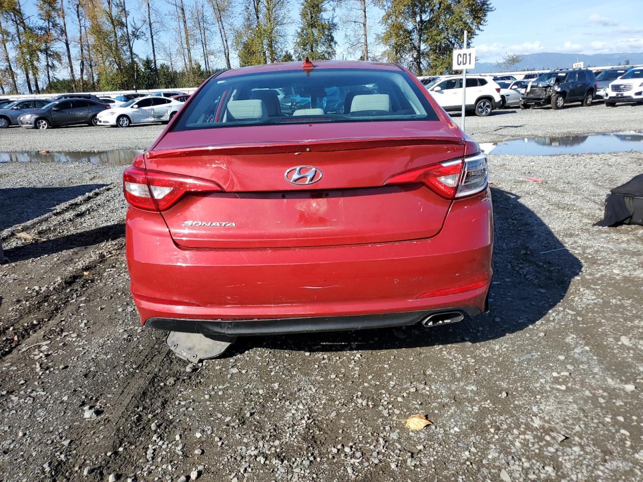 2017 Hyundai Sonata Se VIN: 5NPE24AF0HH593545 Lot: 71299624