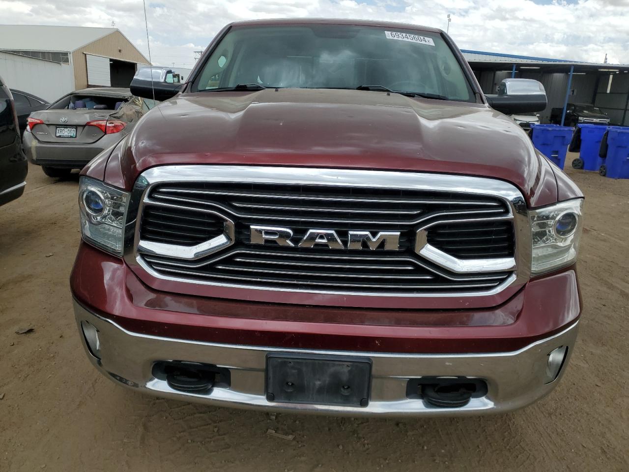 2016 Ram 1500 Laramie VIN: 1C6RR7JT8GS343241 Lot: 69345604