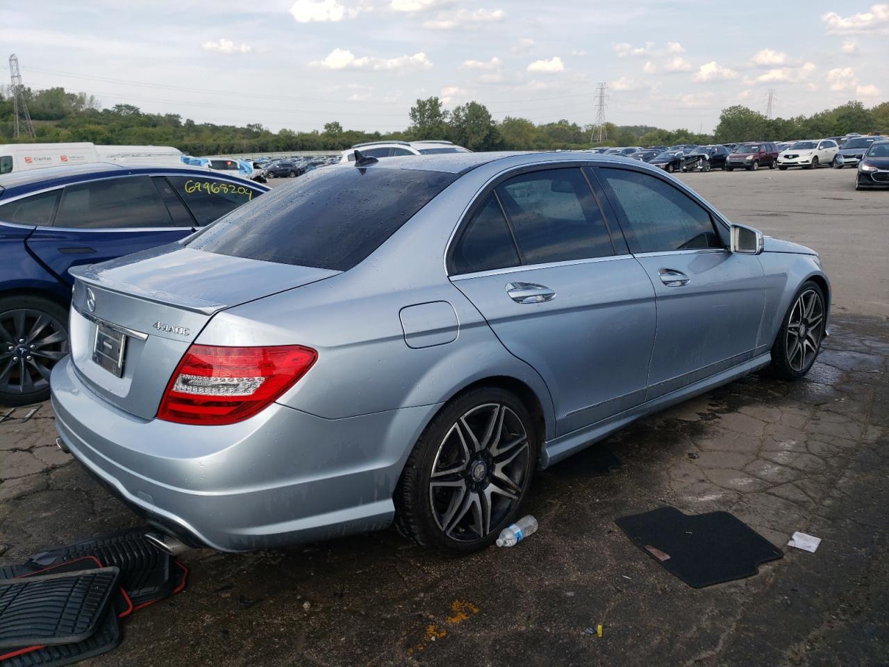 VIN WDDGF8AB0DR243570 2013 MERCEDES-BENZ C-CLASS no.3