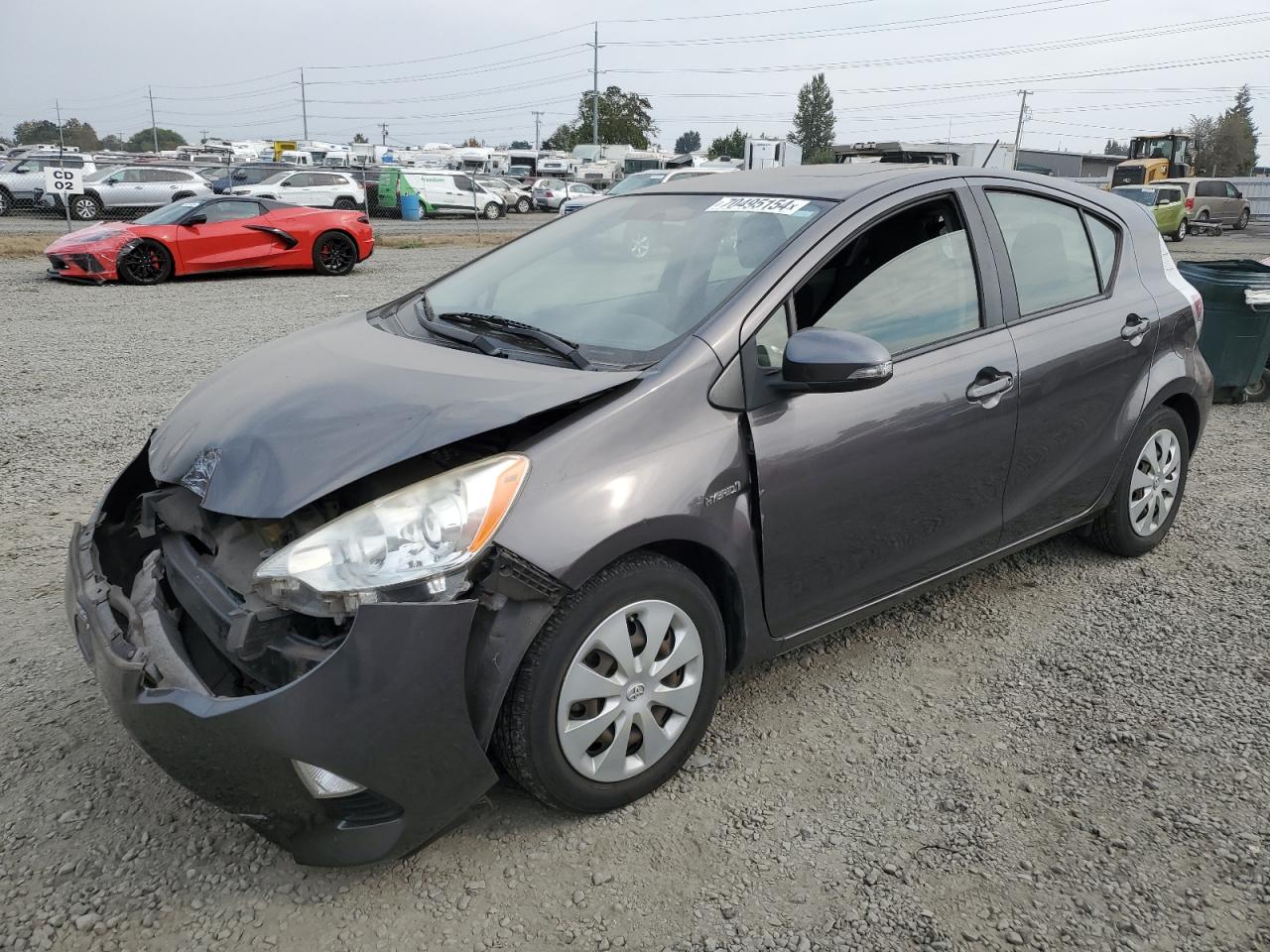 2013 Toyota Prius C VIN: JTDKDTB37D1043403 Lot: 70495154