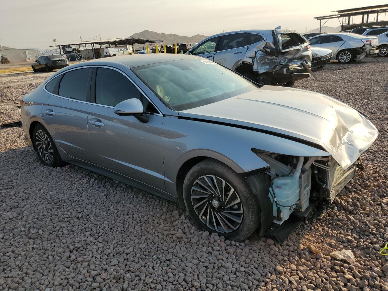 2021 Hyundai Sonata Hybrid VIN: KMHL54JJ7MA036616 Lot: 70410344