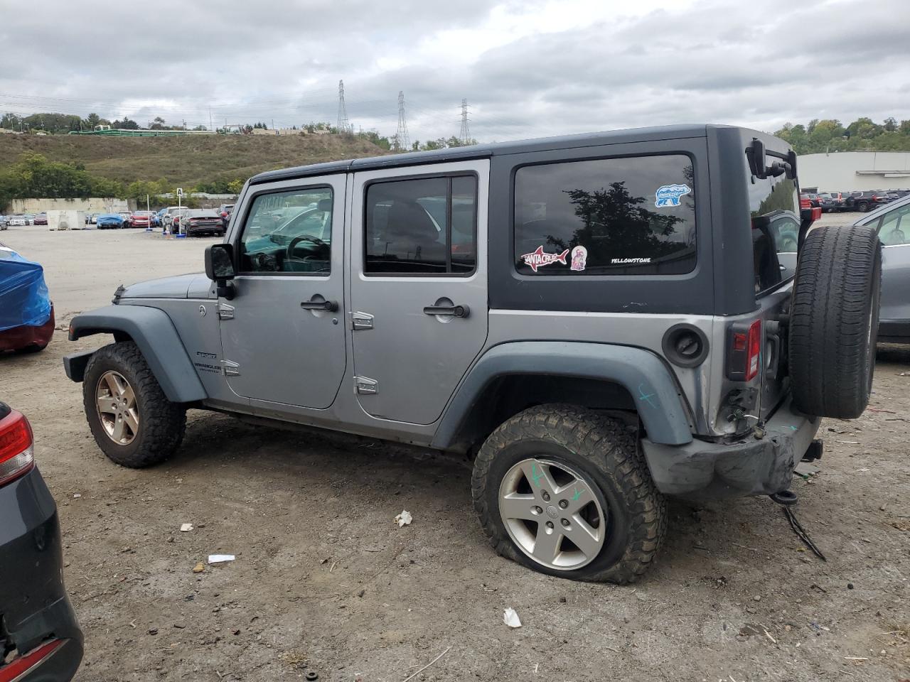 2014 Jeep Wrangler Unlimited Sport VIN: 1C4HJWDG6EL227712 Lot: 71478424