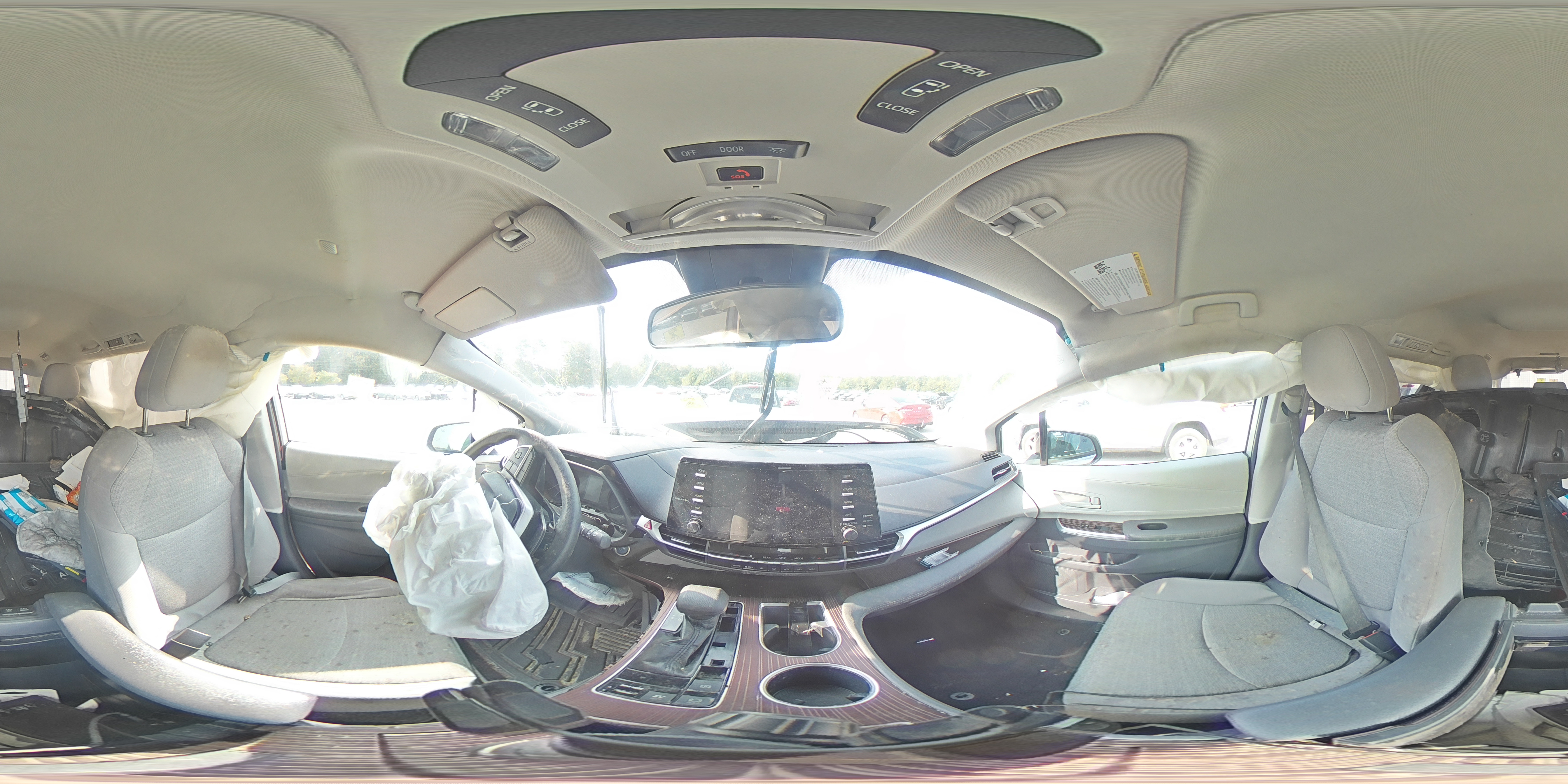 2021 Toyota Sienna Le VIN: 5TDKRKEC4MS047807 Lot: 70471714