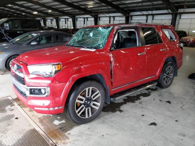  TOYOTA 4RUNNER 2017 Czerwony