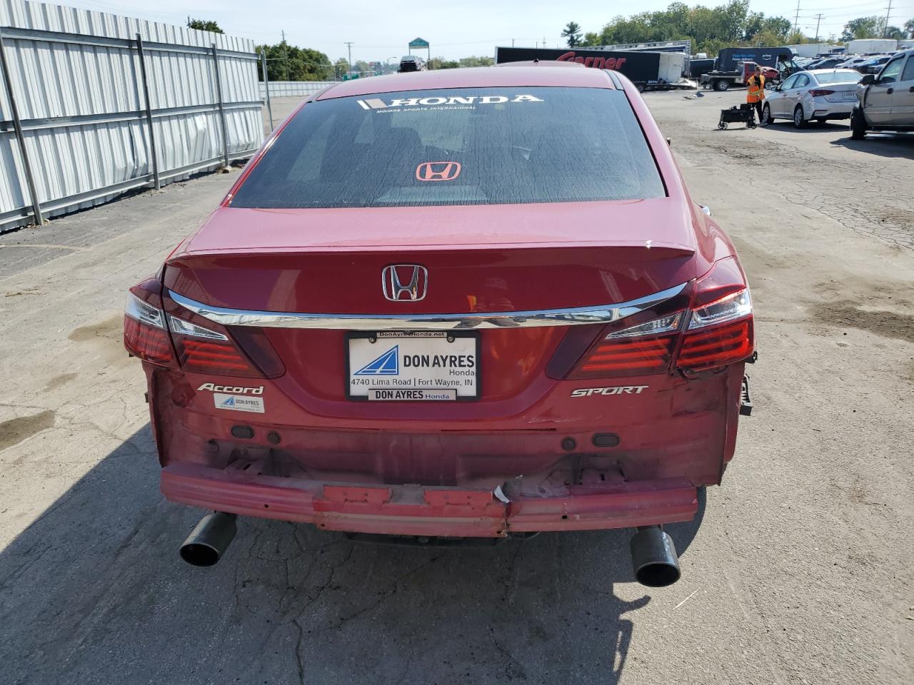 1HGCR2F57GA102872 2016 Honda Accord Sport