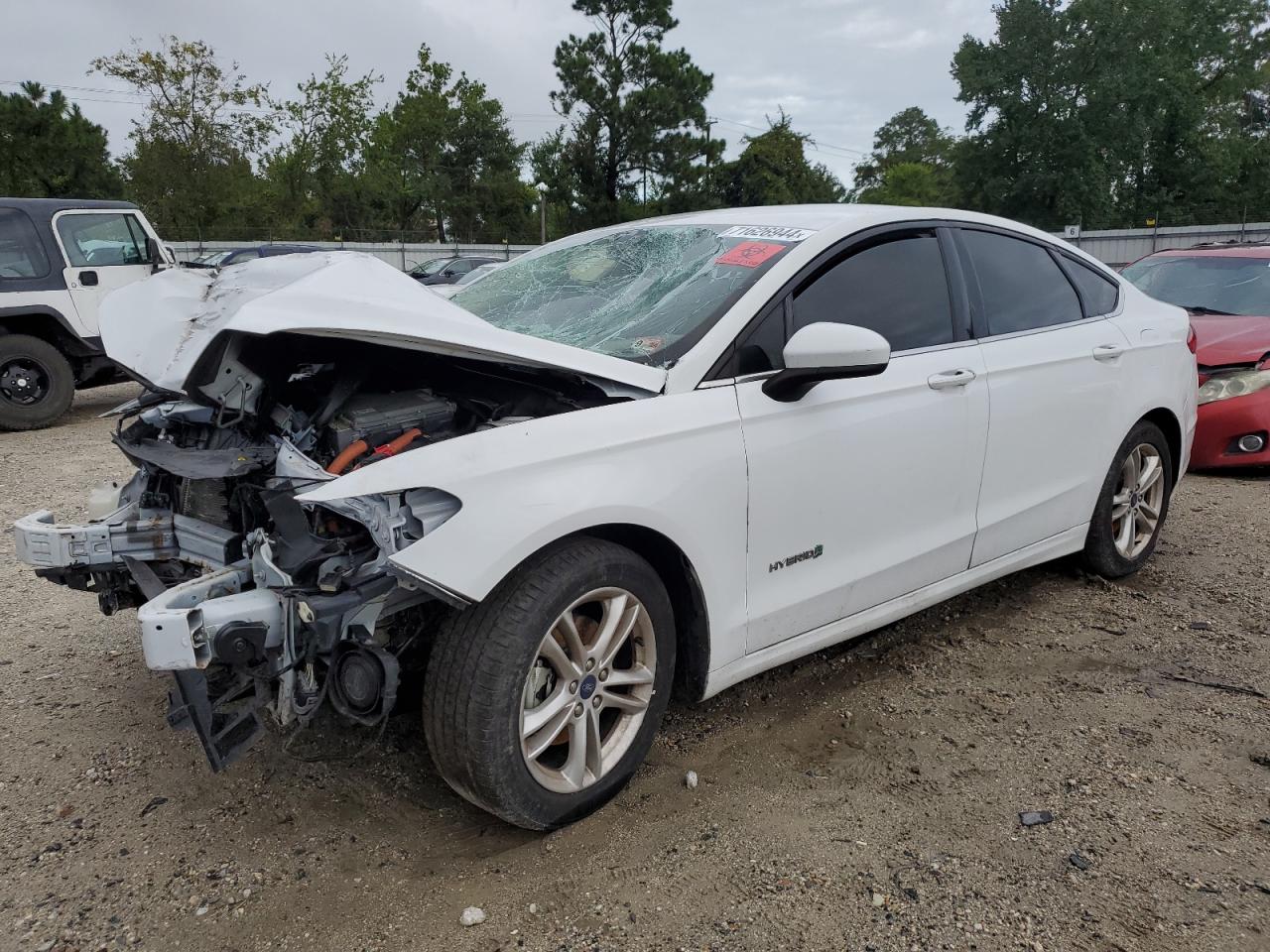 2018 Ford Fusion Se Hybrid VIN: 3FA6P0LU0JR259275 Lot: 71626944