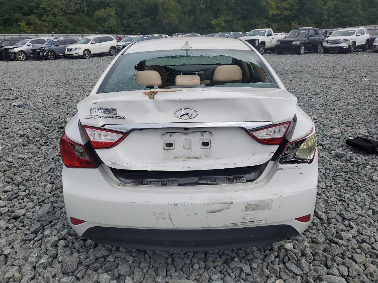 2014 Hyundai Sonata Gls VIN: 5NPEB4AC5EH832332 Lot: 69000584