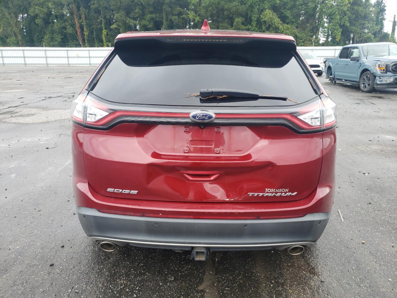 2015 Ford Edge Titanium VIN: 2FMPK3K86FBC29105 Lot: 71454704