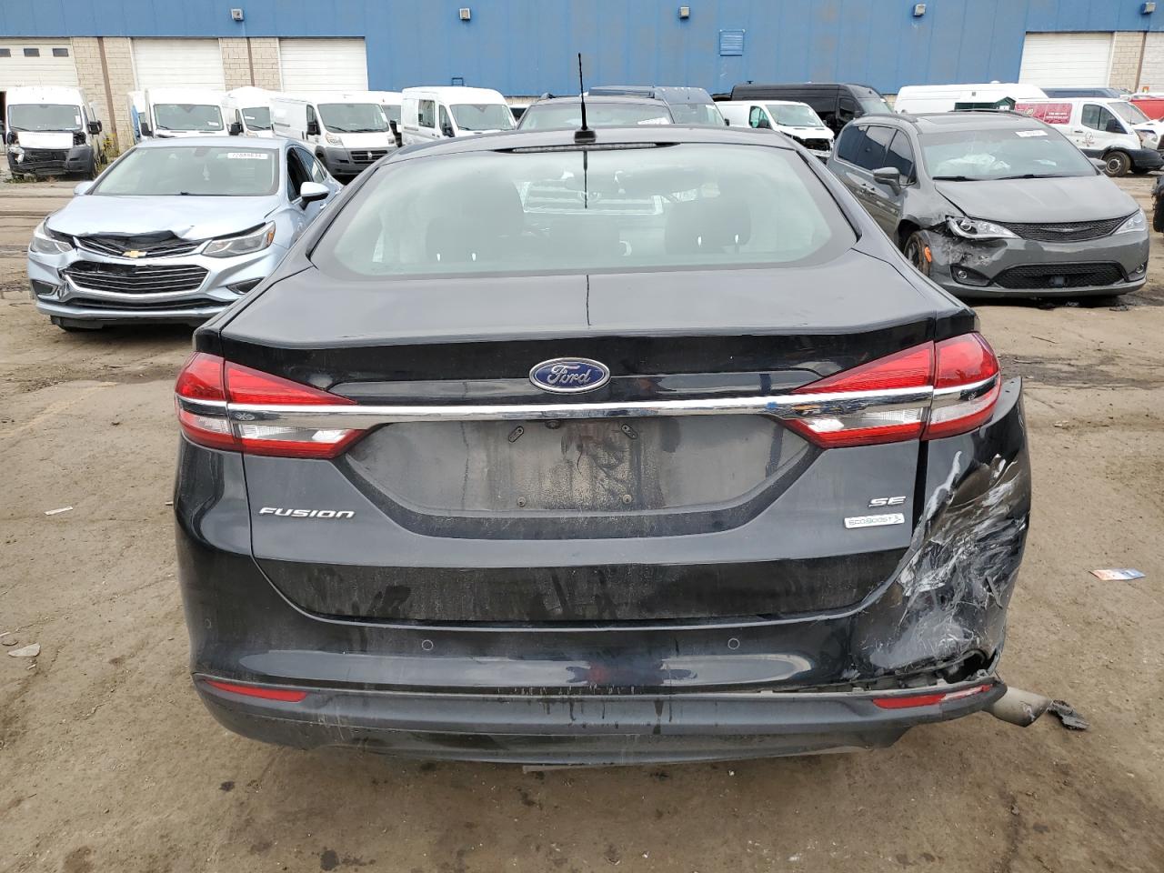 2018 Ford Fusion Se VIN: 3FA6P0HD5JR190723 Lot: 72762734