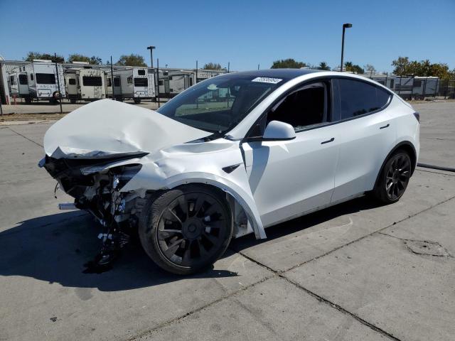  TESLA MODEL Y 2021 Білий