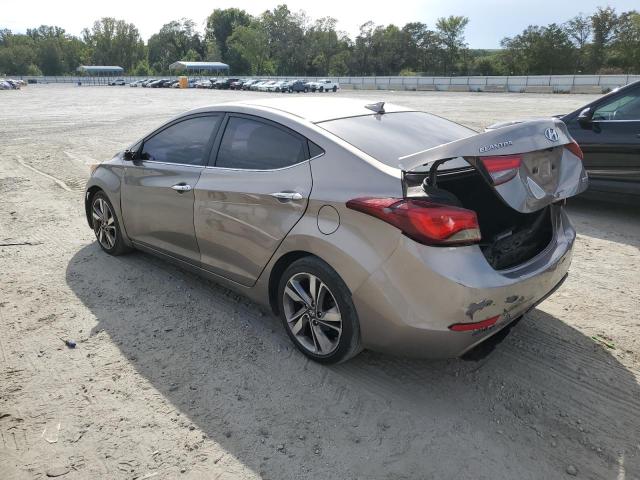 Sedans HYUNDAI ELANTRA 2016 Brązowy