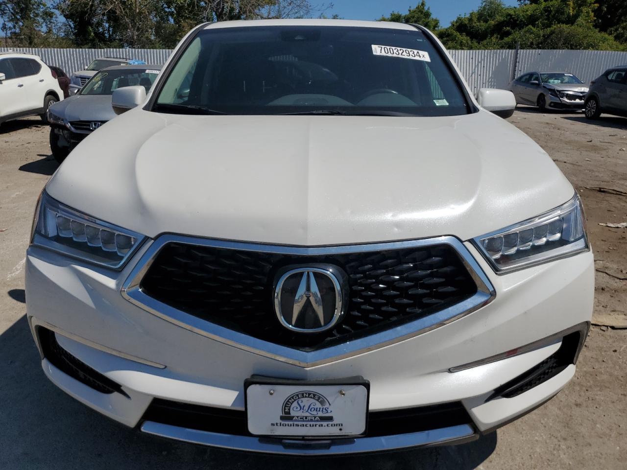 2020 Acura Mdx VIN: 5J8YD4H3XLL041205 Lot: 70032934