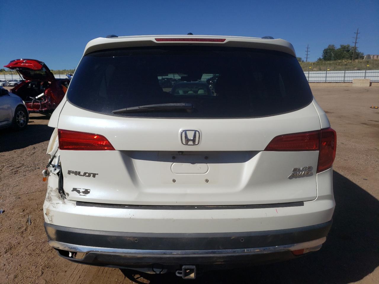 5FNYF6H04GB103314 2016 Honda Pilot Elite