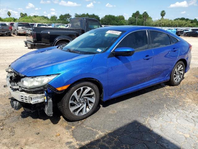 Sedans HONDA CIVIC 2017 Blue