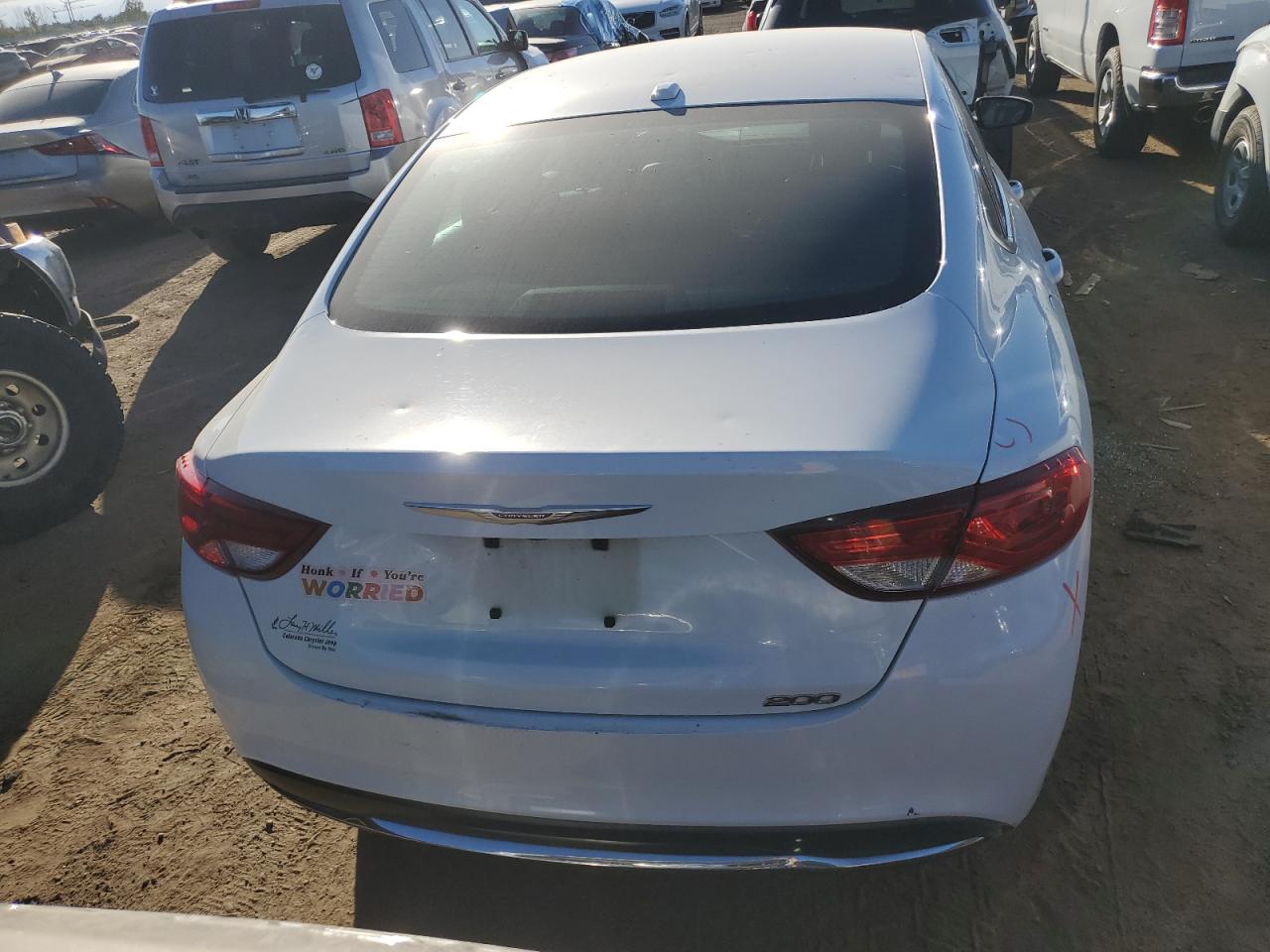 2016 Chrysler 200 Limited VIN: 1C3CCCABXGN166579 Lot: 71638174