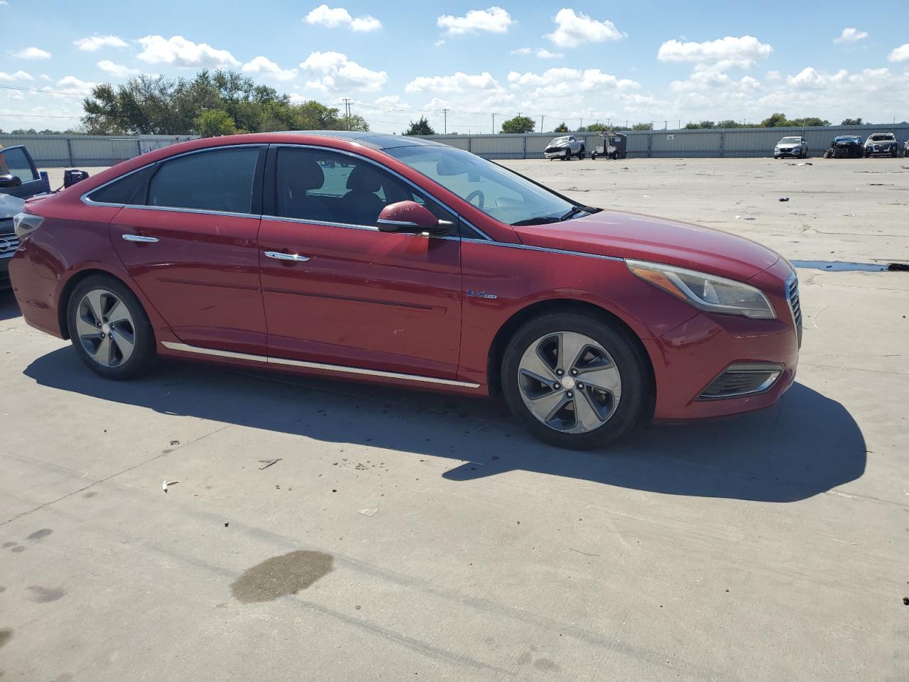 2016 Hyundai Sonata Hybrid VIN: KMHE34L10GA019396 Lot: 71532384