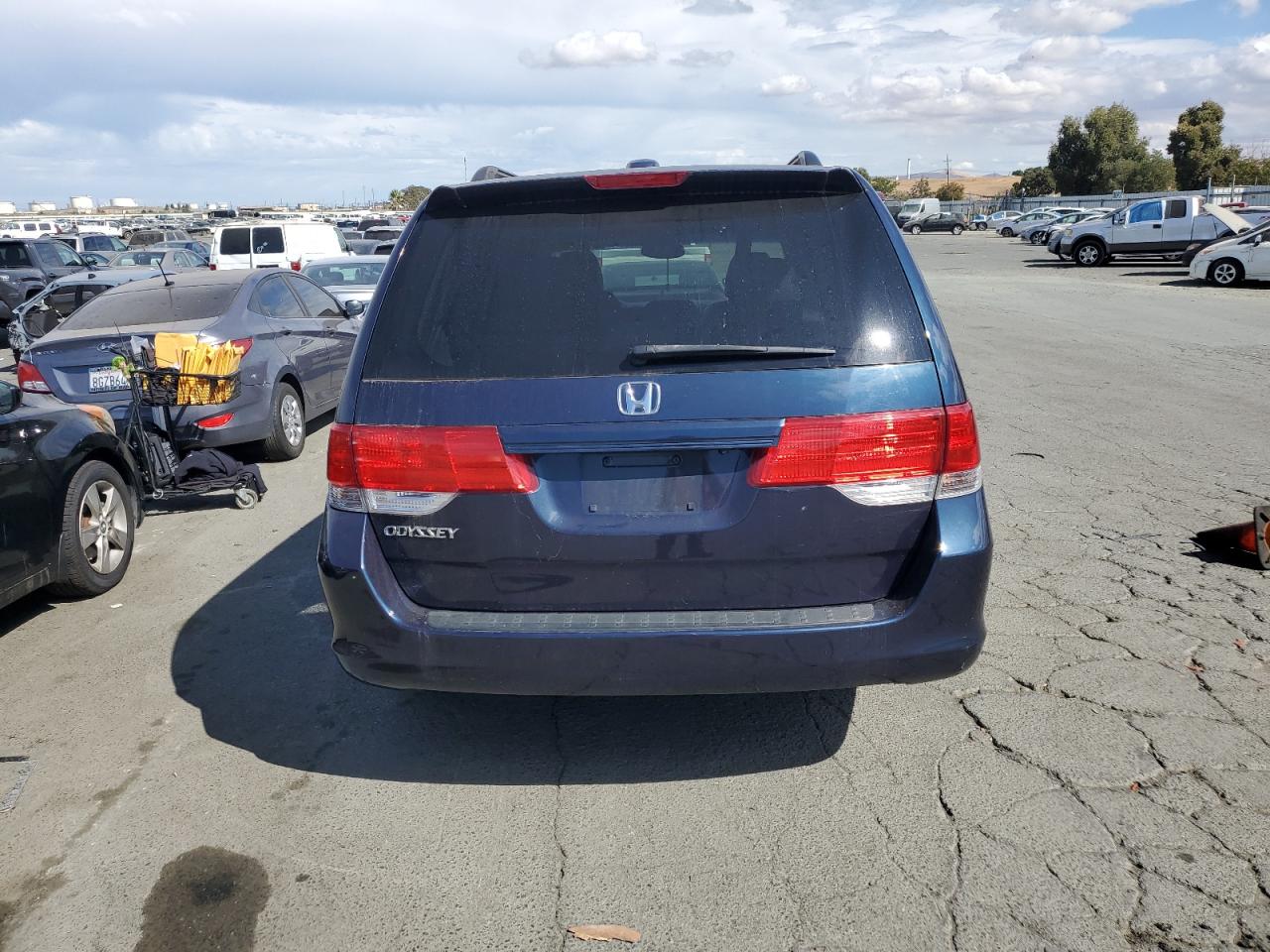 2009 Honda Odyssey Exl VIN: 5FNRL38759B010359 Lot: 72087334