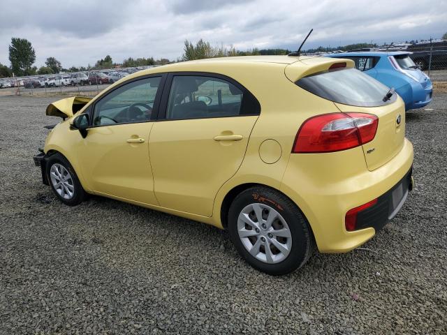  KIA RIO 2016 Жовтий