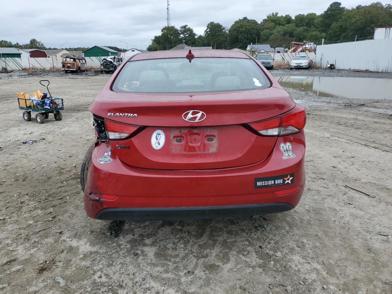 2016 Hyundai Elantra Se VIN: KMHDH4AE7GU582530 Lot: 73462044