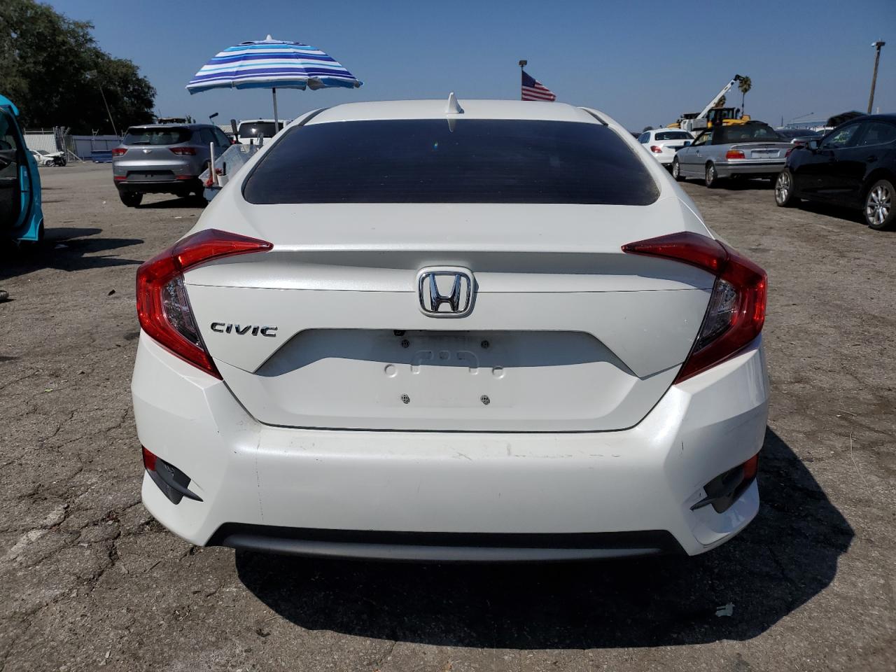 2018 Honda Civic Ex VIN: 19XFC2F76JE205297 Lot: 70617794