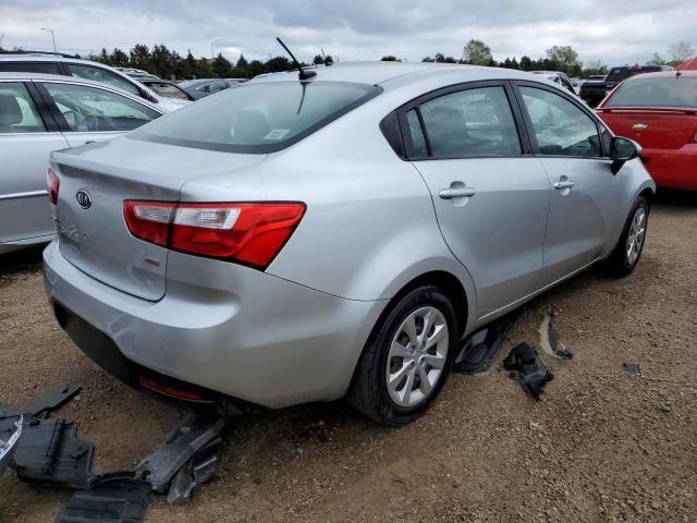  KIA RIO 2012 Silver