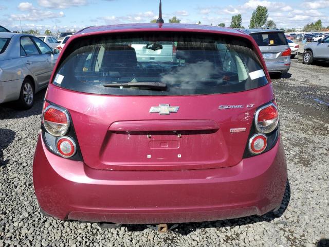 Hatchbacks CHEVROLET SONIC 2014 Crimson