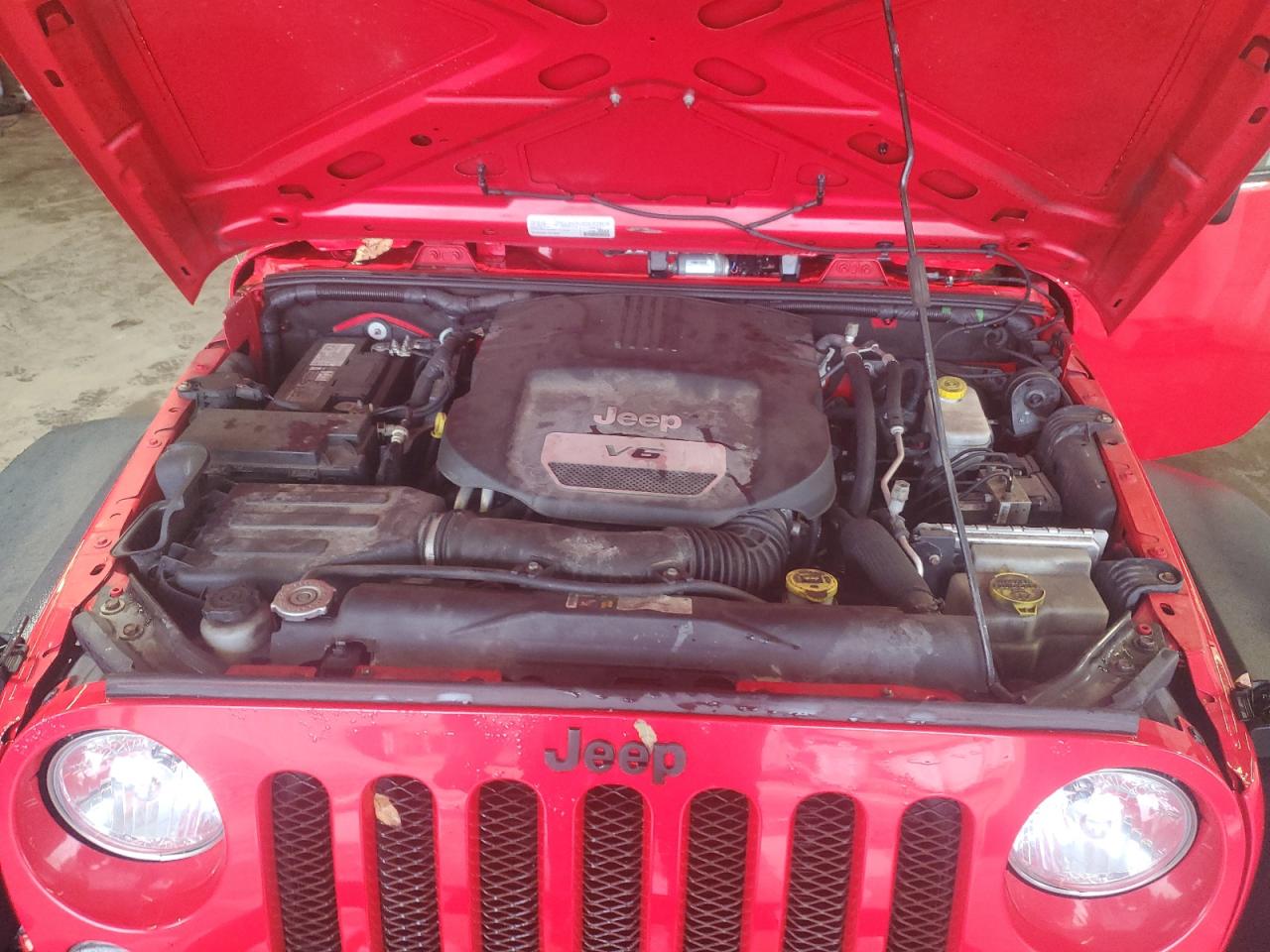 1C4GJWAG7GL234624 2016 Jeep Wrangler Sport