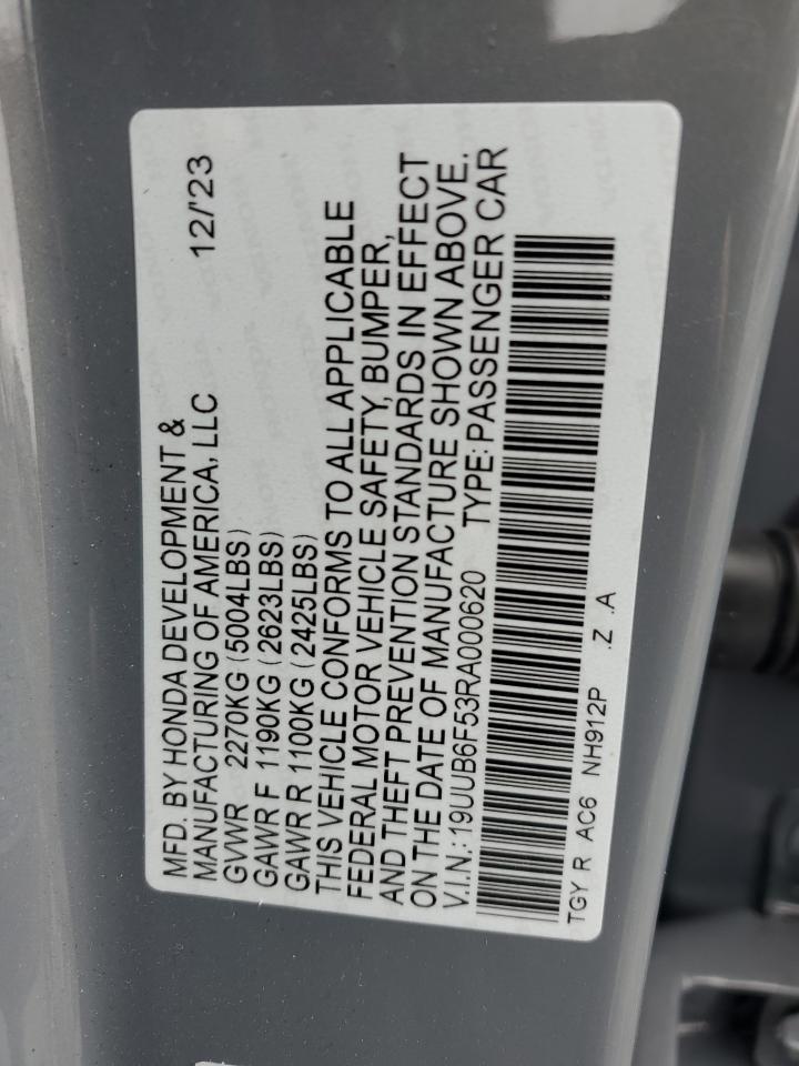 19UUB6F53RA000620 2024 Acura Tlx A-Spec